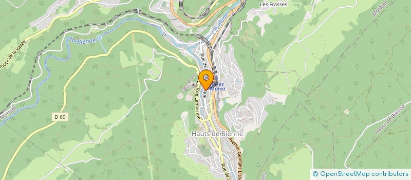 localisation de l'entreprise ETABLISSEMENTS GOUVERNEUR-AUDIGIER à HAUTS DE BIENNE