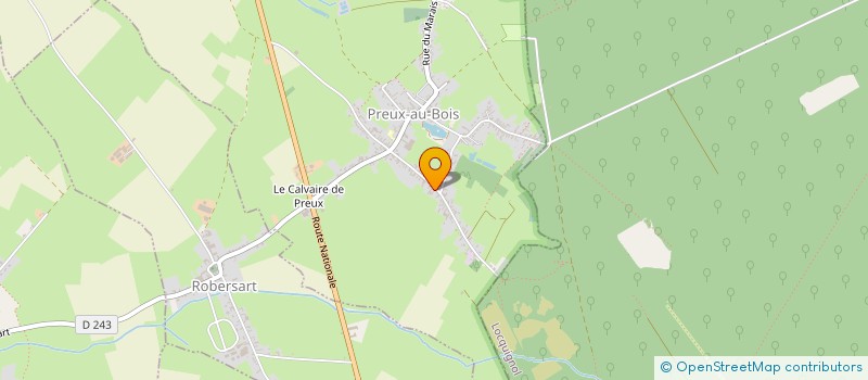 localisation de l'entreprise ETABLISSEMENTS GRESSIER PERE ET FILS à PREUX-AU-BOIS