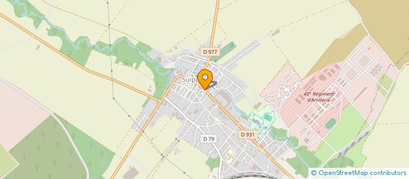 localisation de l'entreprise ETABLISSEMENTS GROLINGER à SUIPPES