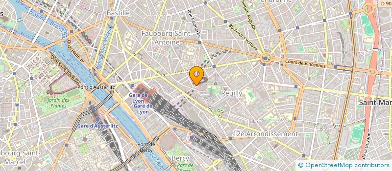 localisation de l'entreprise ETABLISSEMENTS GRONFIER à PARIS