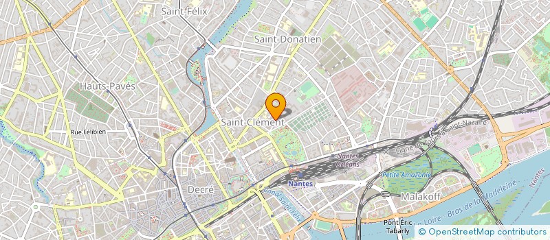localisation de l'entreprise ETABLISSEMENTS GUICHARD à NANTES