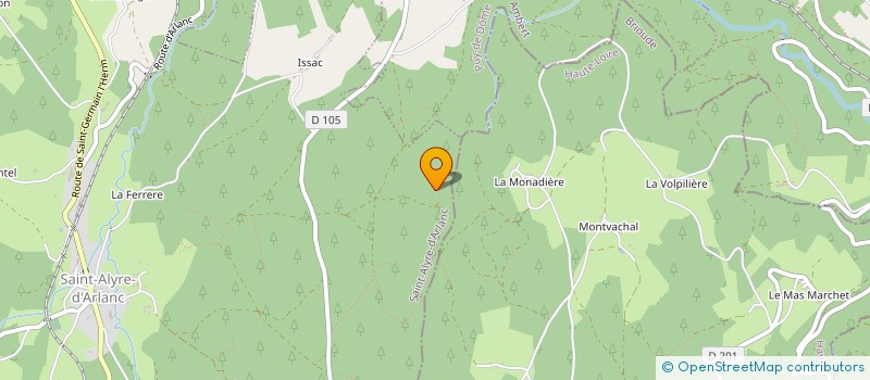 localisation de l'entreprise ETABLISSEMENTS GUILLAUMONT ET COMPAGNIE à CHAUMONT-LE-BOURG