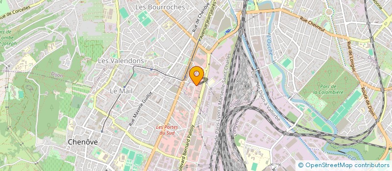 localisation de l'entreprise ETABLISSEMENTS GUILLERME à DIJON