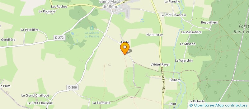 localisation de l'entreprise ETABLISSEMENTS GUILLET SA à LE PIN-LA-GARENNE