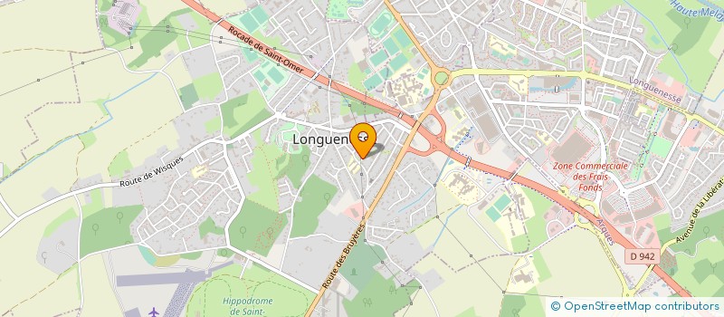 localisation de l'entreprise ETABLISSEMENTS GUILLUY MARC  SAINT OMER