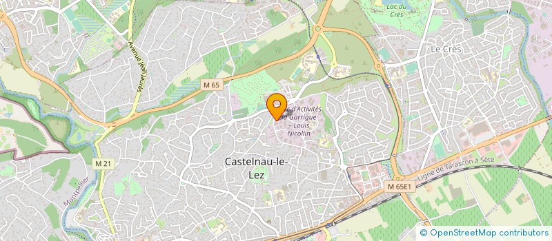 localisation de l'entreprise ETABLISSEMENTS GUILY à CASTELNAU-LE-LEZ
