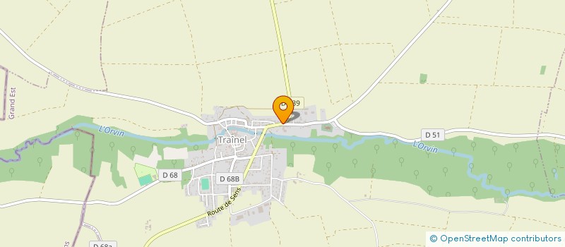 localisation de l'entreprise ETABLISSEMENTS GUY HENRY  TRAINEL