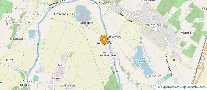 localisation de l'entreprise ETABLISSEMENTS GUY JAIREAU à THORE-LA-ROCHETTE
