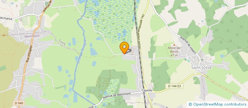 localisation de l'entreprise ETABLISSEMENTS GUYOT FRERES à SAINT-JOSSE