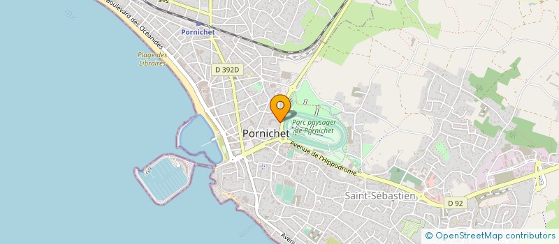 localisation de l'entreprise ETABLISSEMENTS H BRETECHE ET COMPAGNIE à PORNICHET