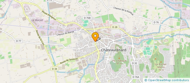 localisation de l'entreprise ETABLISSEMENTS H PARENT à CHATEAURENARD