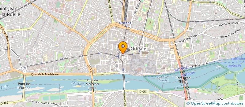 localisation de l'entreprise ETABLISSEMENTS H. PEPIN ET COMPAGNIE à ORLEANS