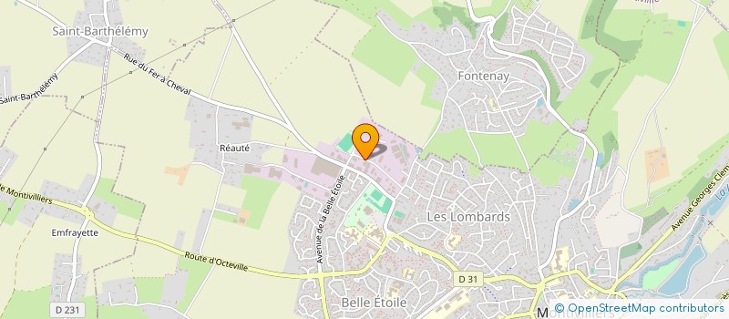 localisation de l'entreprise ETABLISSEMENTS HARDY ET COMPAGNIE à MONTIVILLIERS