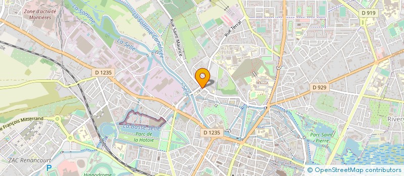 localisation de l'entreprise ETABLISSEMENTS HENRI DOMONT à AMIENS
