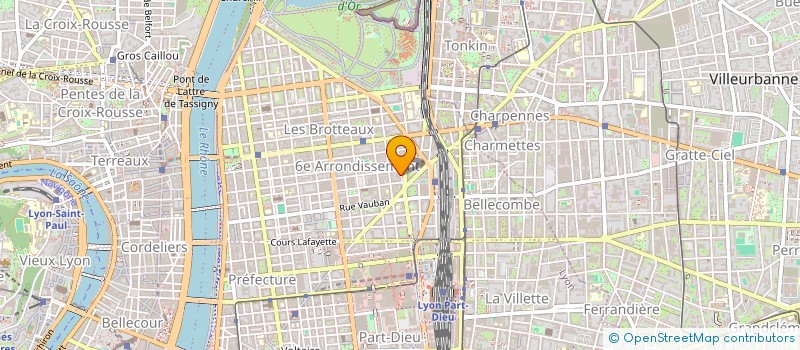 localisation de l'entreprise ETABLISSEMENTS HENRI MAIRE ET SES FILS  LYON