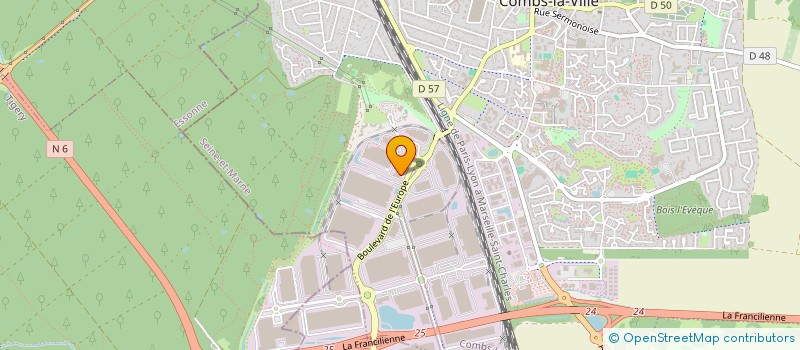 localisation de l'entreprise ETABLISSEMENTS HENRI PEIGNEN SAS  COMBS-LA-VILLE