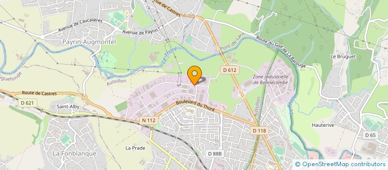localisation de l'entreprise ETABLISSEMENTS HENRI PLO à AUSSILLON
