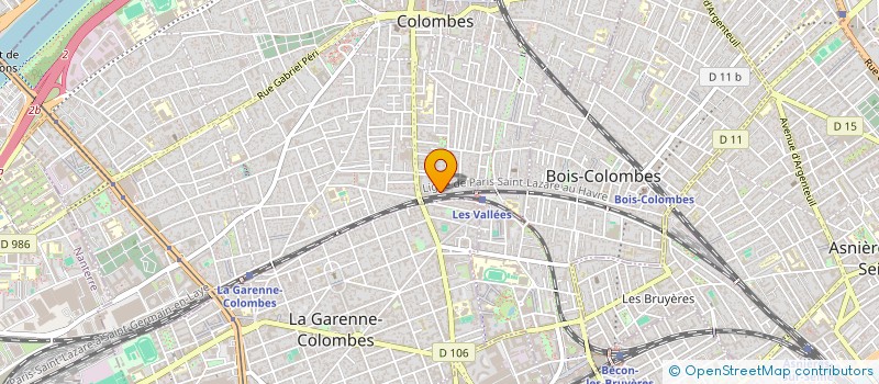 localisation de l'entreprise ETABLISSEMENTS HERBLOT à COLOMBES