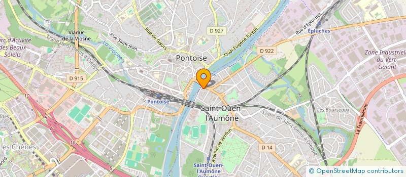localisation de l'entreprise ETABLISSEMENTS HINAUX à SAINT-OUEN-L'AUMONE