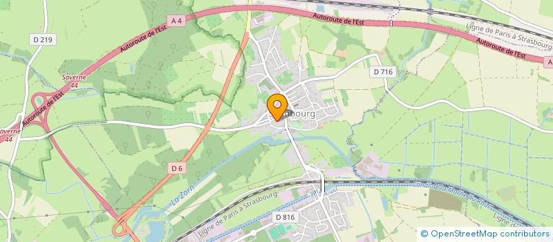 localisation de l'entreprise ETABLISSEMENTS HOLTZ  STEINBOURG