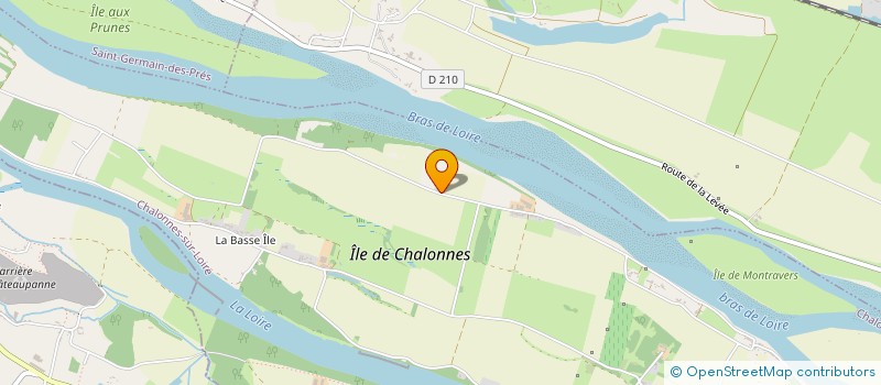 localisation de l'entreprise ETABLISSEMENTS HORTICOLES JARRY à MAUGES-SUR-LOIRE