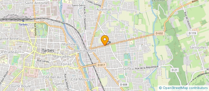 localisation de l'entreprise ETABLISSEMENTS HUBERT  AUREILHAN