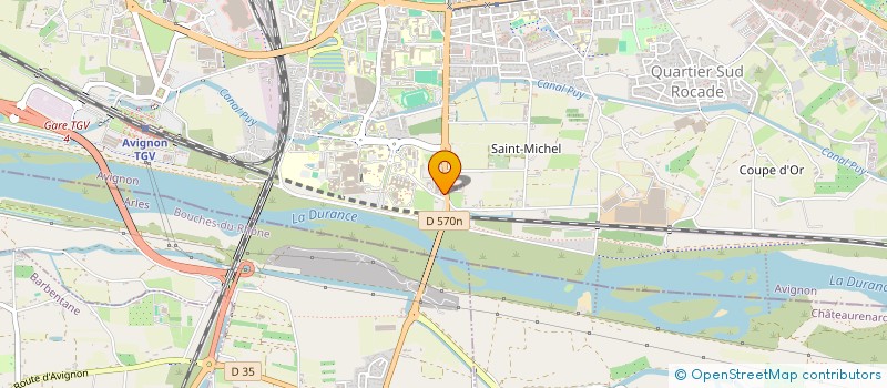 localisation de l'entreprise ETABLISSEMENTS IDLAS  AVIGNON