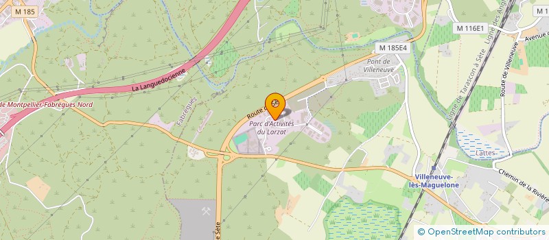 localisation de l'entreprise ETABLISSEMENTS IGUAL à VILLENEUVE-LES-MAGUELONE