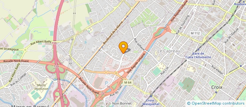 localisation de l'entreprise ETABLISSEMENTS IL PLEUT BERGERE  WASQUEHAL