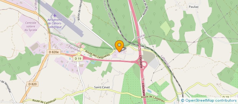 localisation de l'entreprise ETABLISSEMENTS IMBERT  FONTANES