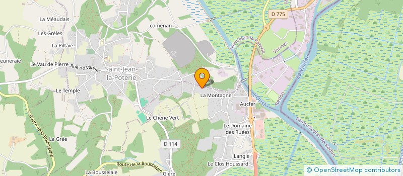 localisation de l'entreprise ETABLISSEMENTS J P POTIER  RIEUX