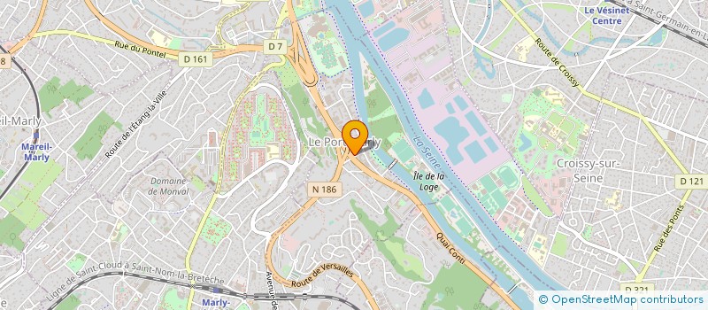 localisation de l'entreprise ETABLISSEMENTS JAIME RIBEIRO  LE PORT-MARLY