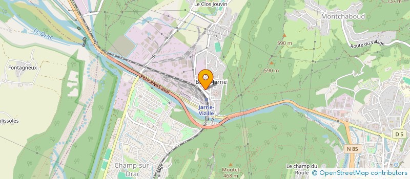 localisation de l'entreprise ETABLISSEMENTS JAKUTAGE ET FILS à JARRIE