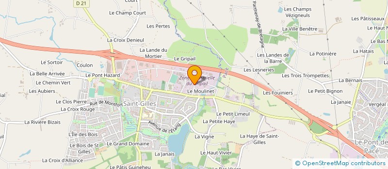 localisation de l'entreprise ETABLISSEMENTS JARNOT à SAINT-GILLES