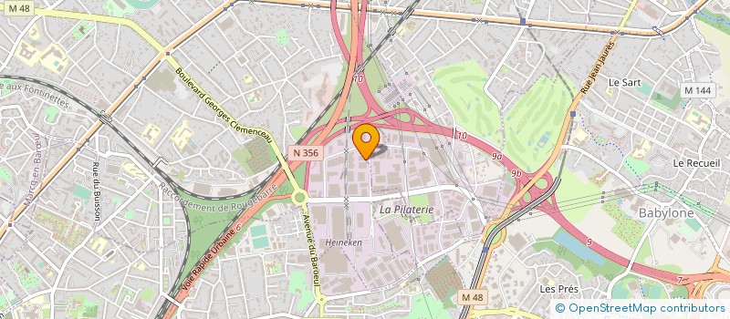 localisation de l'entreprise ETABLISSEMENTS JC NONY ET COMPAGNIE à MARCQ-EN-BARŒUL