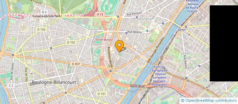 localisation de l'entreprise ETABLISSEMENTS JEAN BRUZZI à PARIS