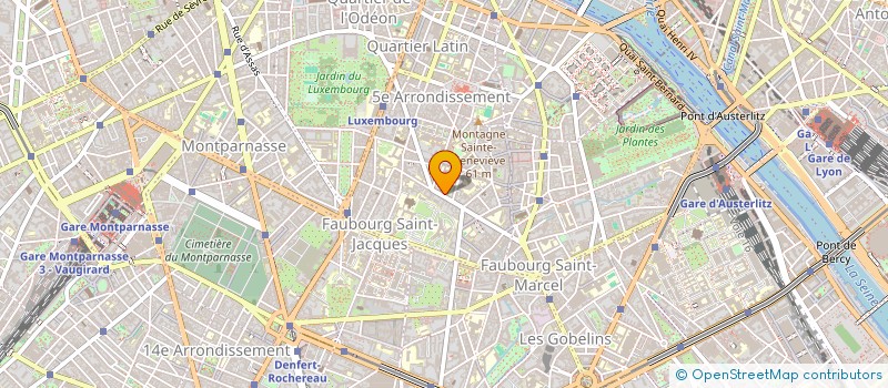 localisation de l'entreprise ETABLISSEMENTS JEAN DAUCHELLE à PARIS