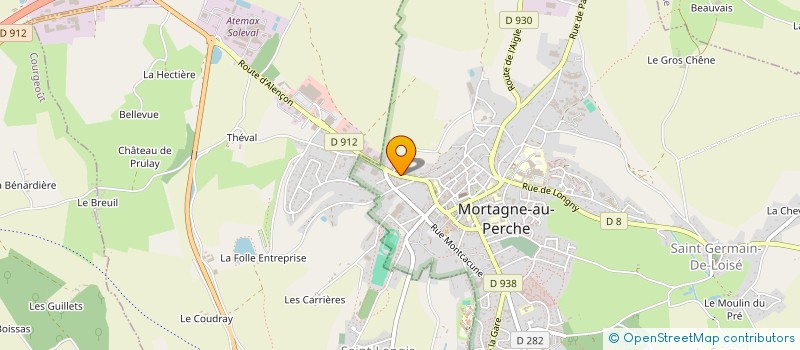 localisation de l'entreprise ETABLISSEMENTS JEAN LAFITTE à SAINT-HILAIRE-LE-CHATEL