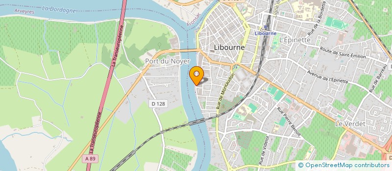 localisation de l'entreprise ETABLISSEMENTS JEAN PIERRE MOUEIX à LIBOURNE