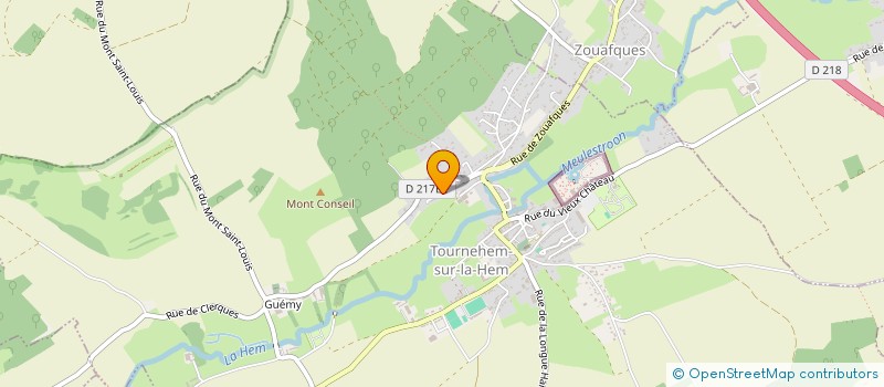localisation de l'entreprise ETABLISSEMENTS JO BERY à BONNINGUES-LES-ARDRES