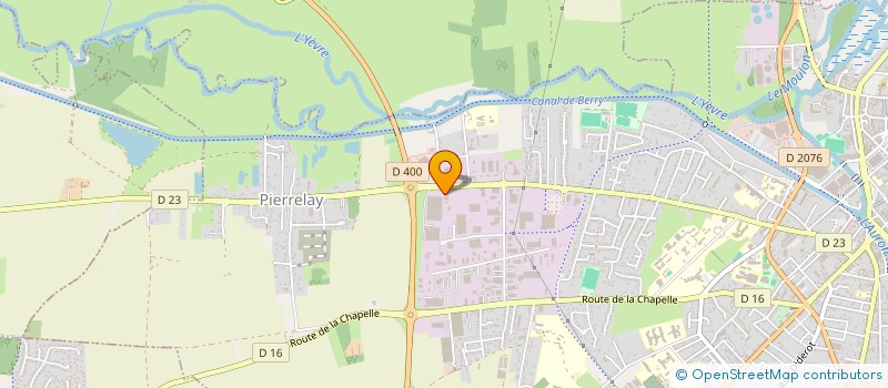localisation de l'entreprise ETABLISSEMENTS JOLIVET à BOURGES