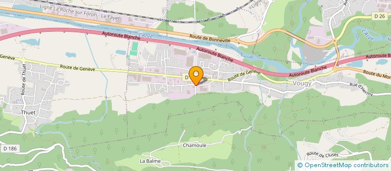 localisation de l'entreprise ETABLISSEMENTS JOSEPH MARTIN à VOUGY