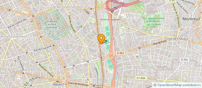 localisation de l'entreprise ETABLISSEMENTS JP VATAN  PARIS