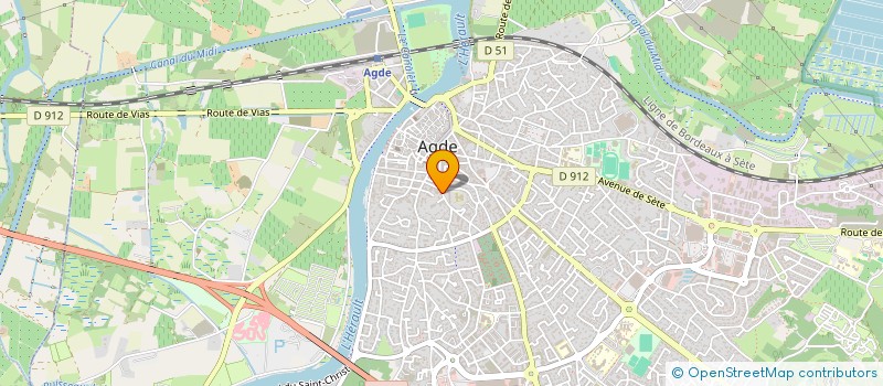 localisation de l'entreprise ETABLISSEMENTS JUHEL  AGDE