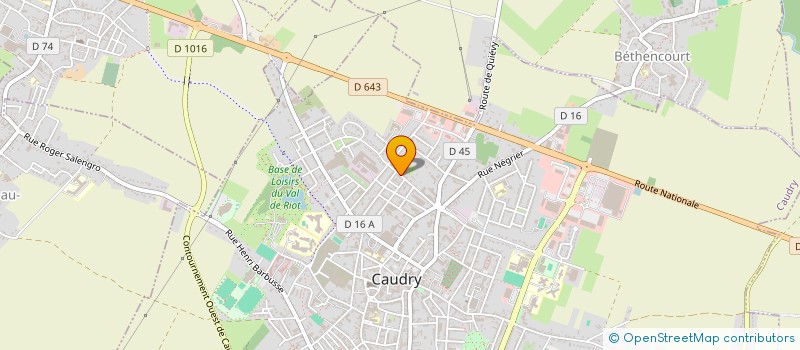 localisation de l'entreprise ETABLISSEMENTS JULES BRACQ SA  CAUDRY