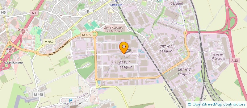 localisation de l'entreprise ETABLISSEMENTS JULES DHENIN à LESQUIN