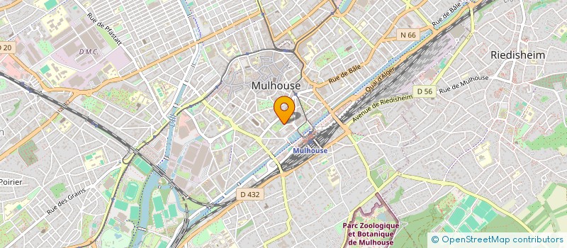 localisation de l'entreprise ETABLISSEMENTS KAPPLER  MULHOUSE