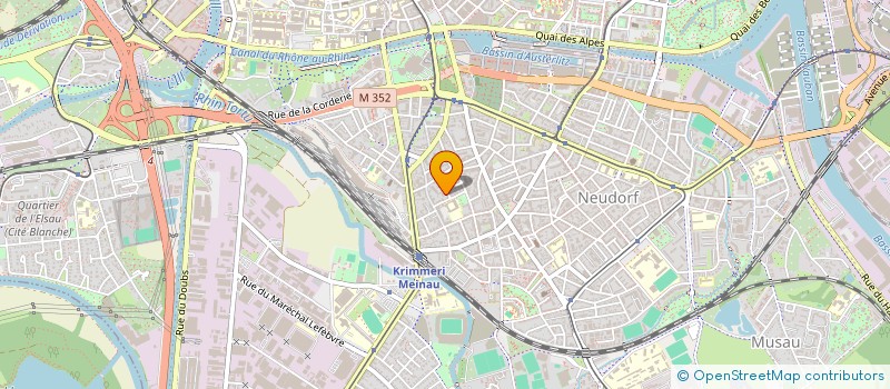 localisation de l'entreprise ETABLISSEMENTS KAUFFMANN  STRASBOURG