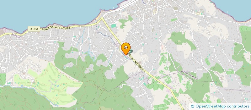localisation de l'entreprise ETABLISSEMENTS KEKLIKIAN à SAINT-TROPEZ
