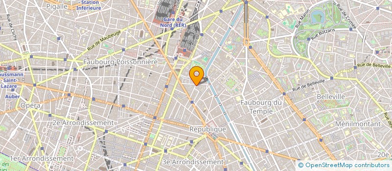 localisation de l'entreprise ETABLISSEMENTS KETERE à PARIS